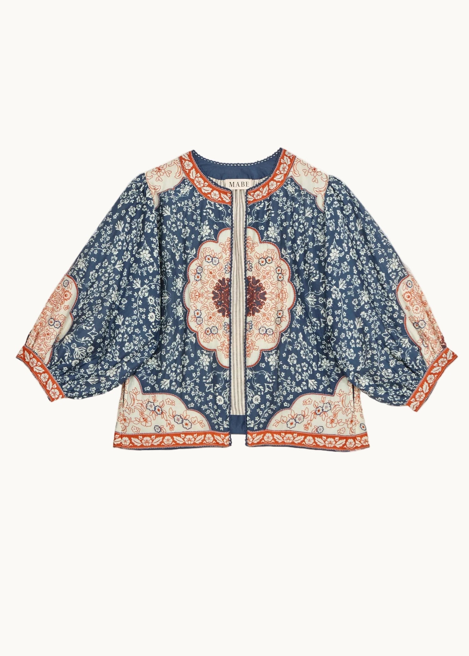 M.A.B.E Ursa Jacket - Indigo/Ecru