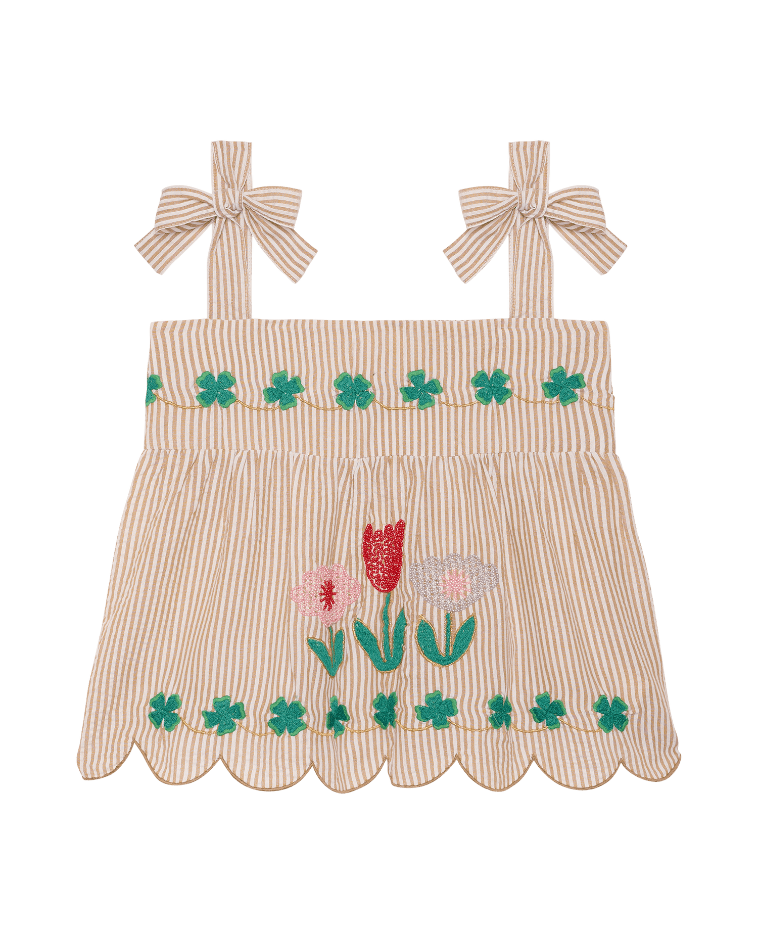Sisse Edelbo Wenke Top - Sand Stripes