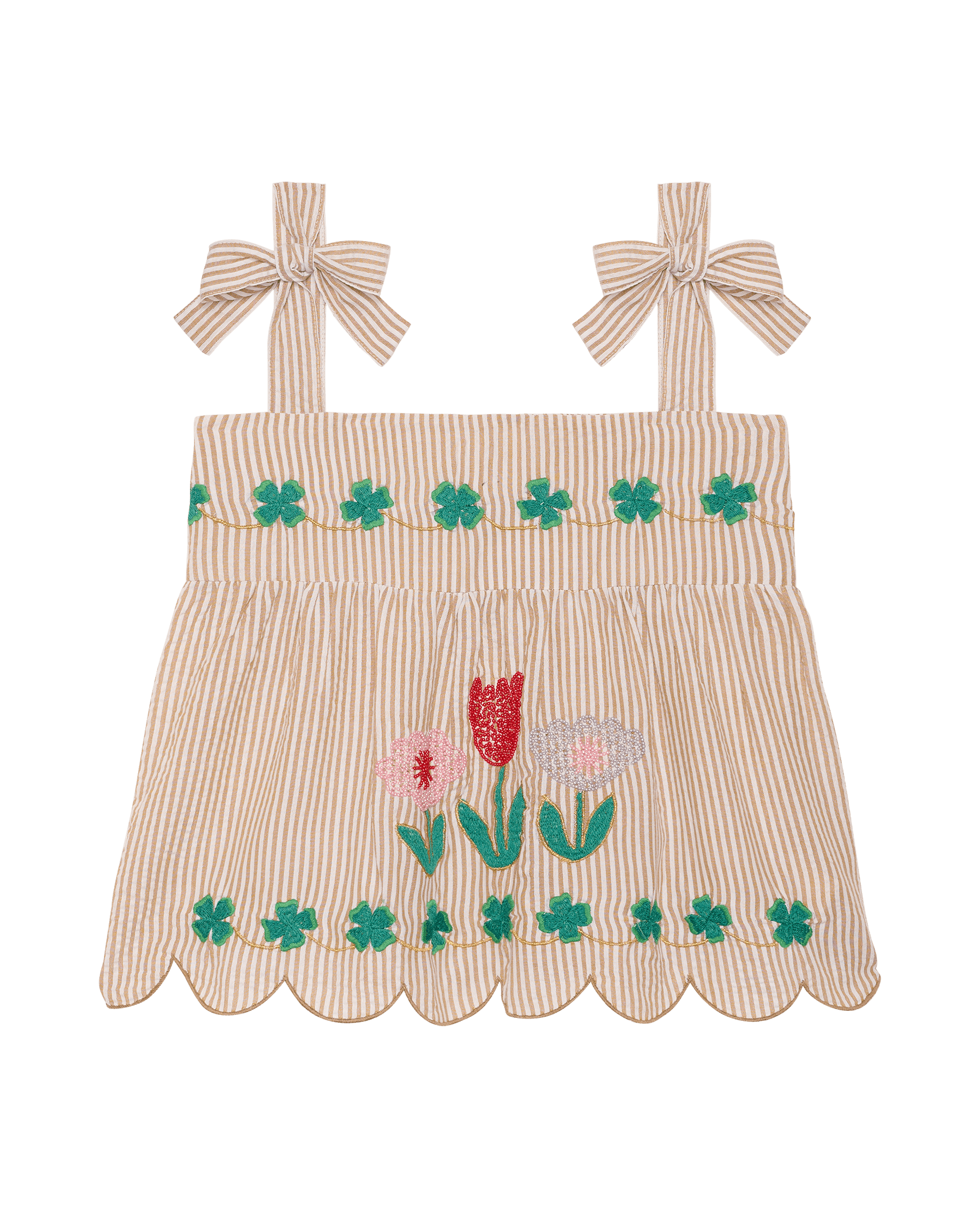 Sisse Edelbo Wenke Top - Sand Stripes