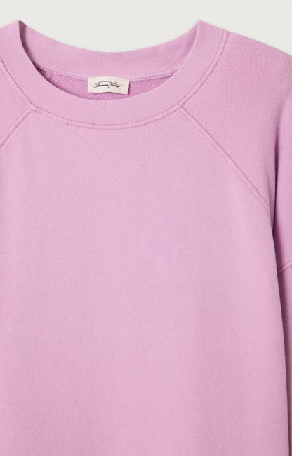 American Vintage Atubay Sweatshirt – Orchid Pink Cotton Relaxed Fit American Vintage