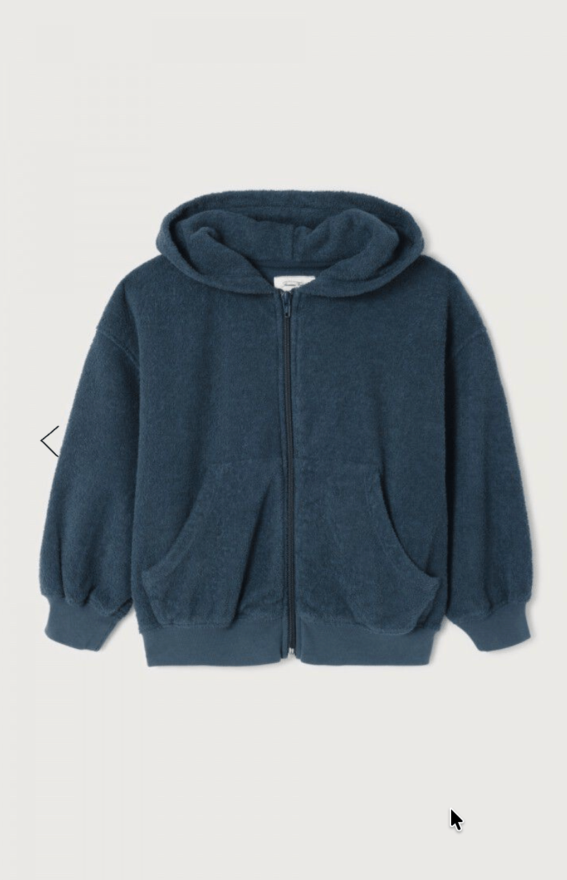 American Vintage Kid’s hoodie Bobypark - Dark American Vintage