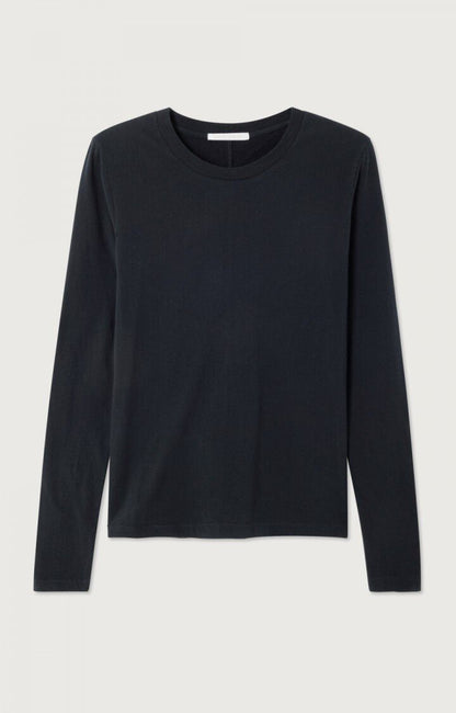 American Vintage Women’s Gamipy Long Sleeve T-Shirt – Black American Vintage