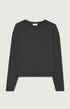 American Vintage Women’s Ypawood Long Sleeve T-Shirt – CARBON MELANGE American Vintage