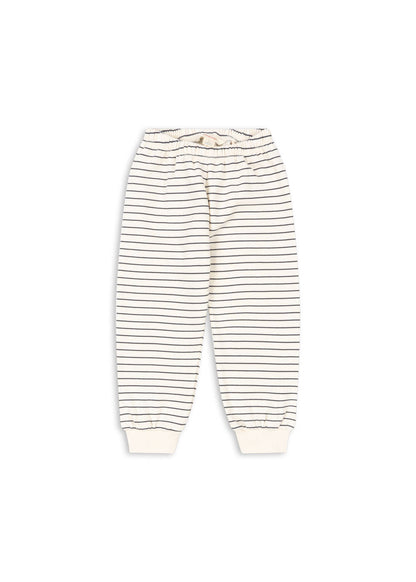Konges Sløjd AMIO SWEAT PANTS GOTS - ANTIQUE WHITE / OMBRE BLUE Konges Sløjd