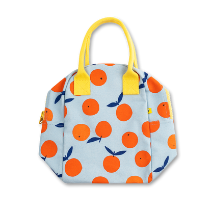 Fluf - Zipper Lunch Bag - Oranges