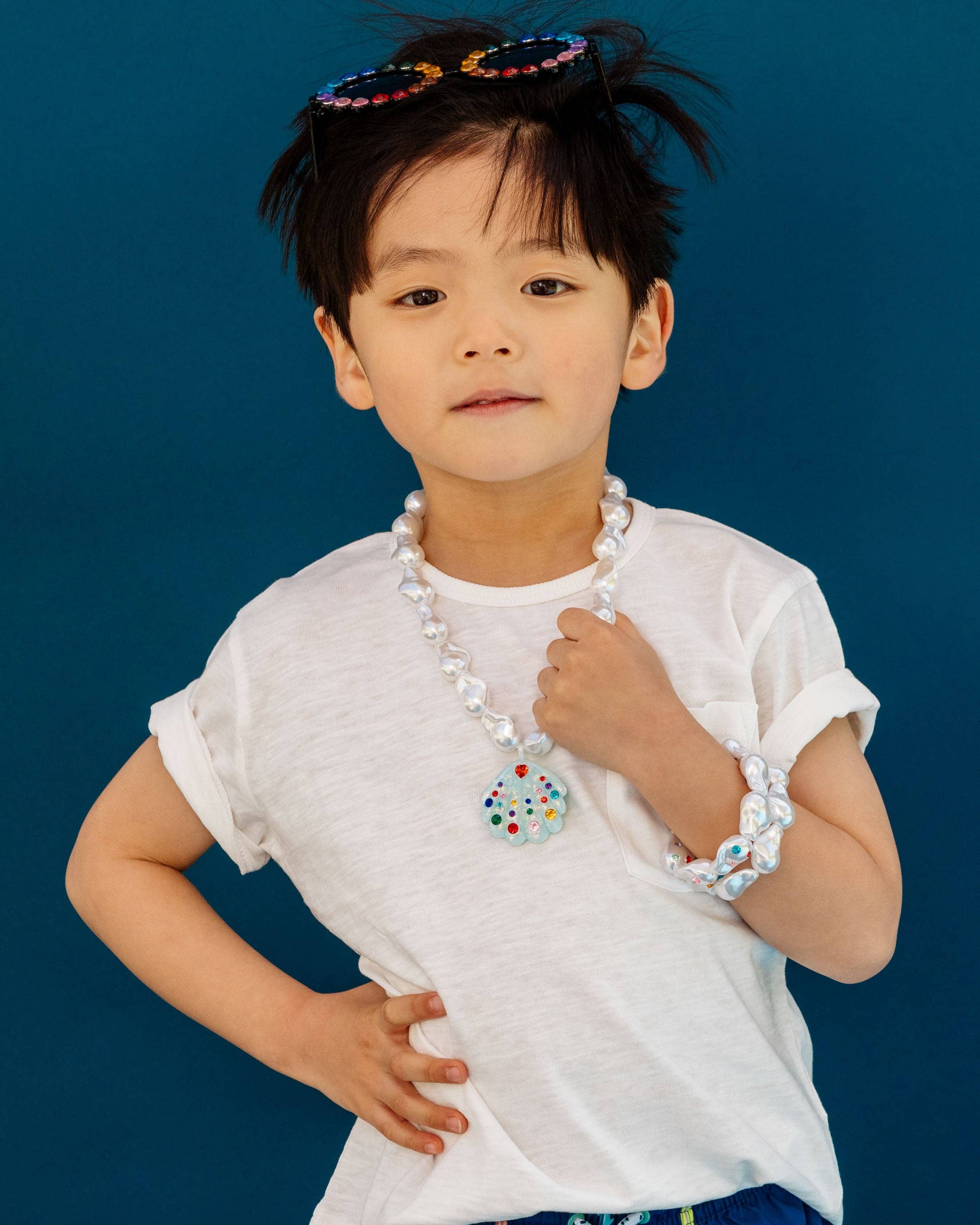 Super Smalls Mermaid Jewelry Set – Kids Necklace &amp; Bracelet