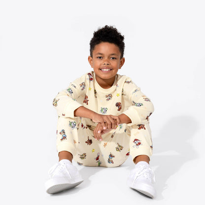 Bellabu Bear - PAW Patrol Classic Bamboo Terry Daywear Kids Crewneck Sweat Bellabu Bear