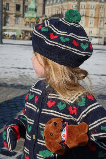 BELOU KNIT CARDIGAN - heart Konges Sløjd New Collection