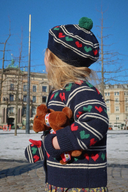 BELOU KNIT CARDIGAN - heart Konges Sløjd New Collection