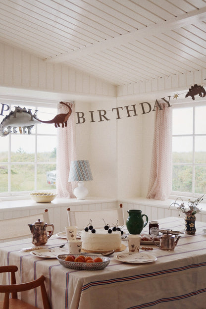 Konges Sløjd BIRTHDAY CANDLES PRINT - LEMON Konges Sløjd