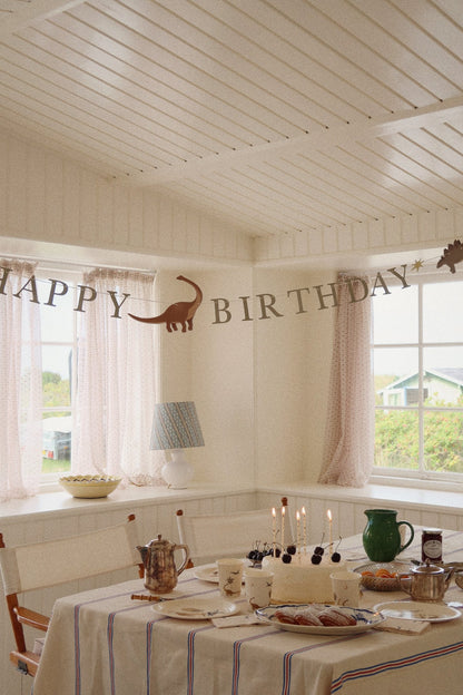 Konges Sløjd BIRTHDAY CANDLES PRINT - LEMON Konges Sløjd