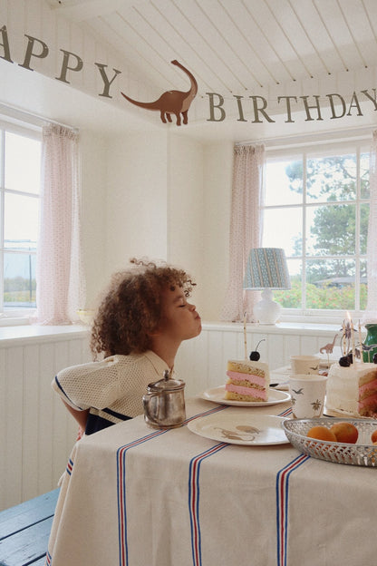 Konges Sløjd BIRTHDAY CANDLES PRINT - LEMON Konges Sløjd