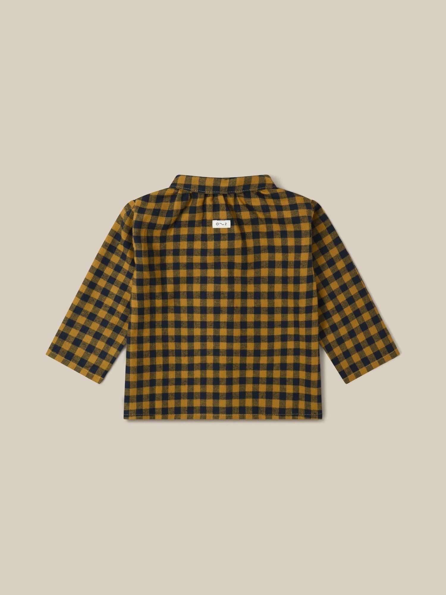 Organic Zoo Blueberry Gingham Shirt Organic Zoo