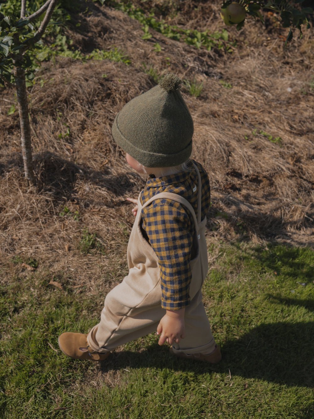 Organic Zoo Blueberry Gingham Shirt Organic Zoo