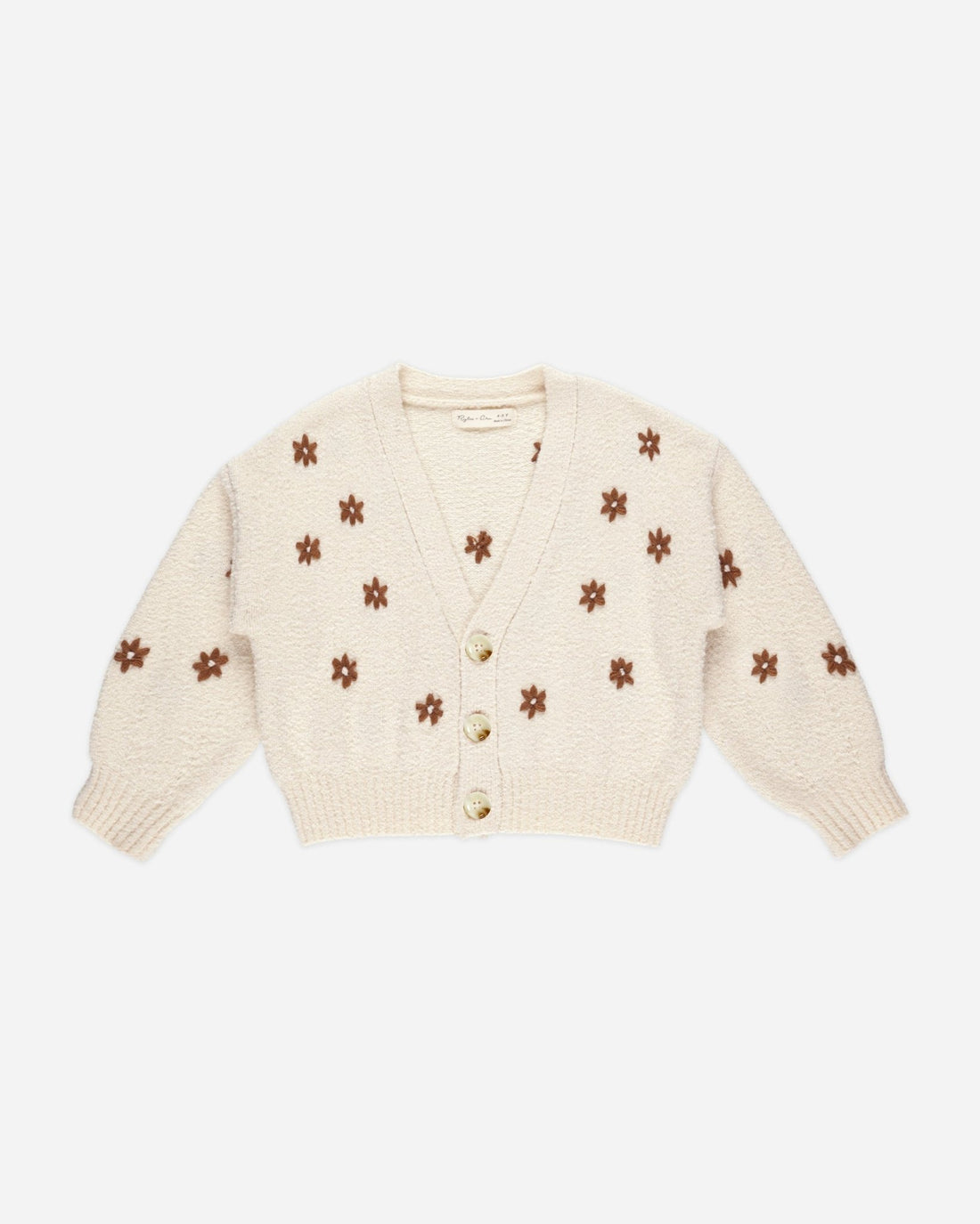 Rylee + Cru Boxy Crop Cardigan || Flowers Rylee + Cru