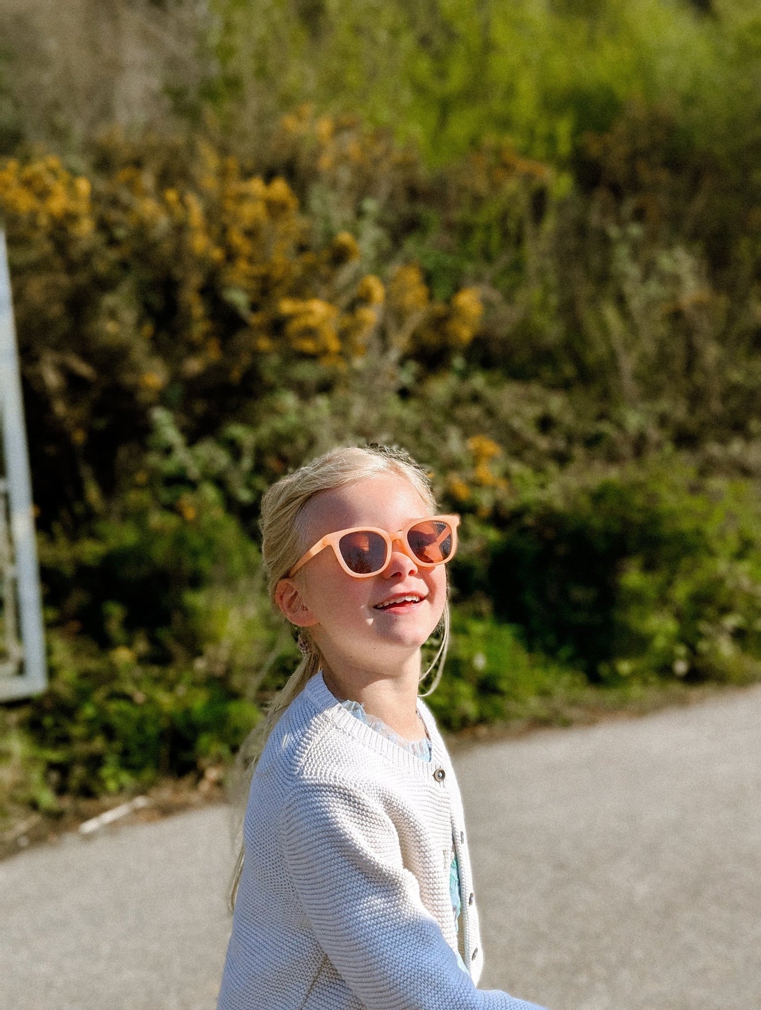 Classic Wayfarer Sustainable Sunglasses | Bio - Based · Bendable · Polarized | Child | 3 - 8 Y | Sunset GRECH &amp; CO.