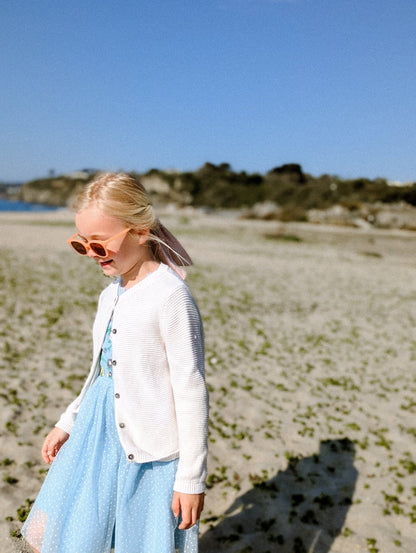 Classic Wayfarer Sustainable Sunglasses | Bio - Based · Bendable · Polarized | Child | 3 - 8 Y | Sunset GRECH &amp; CO.
