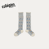 Collégien Cerise Jacquard Cherries and Bows Knee - high Socks – Gris Perle Collégien