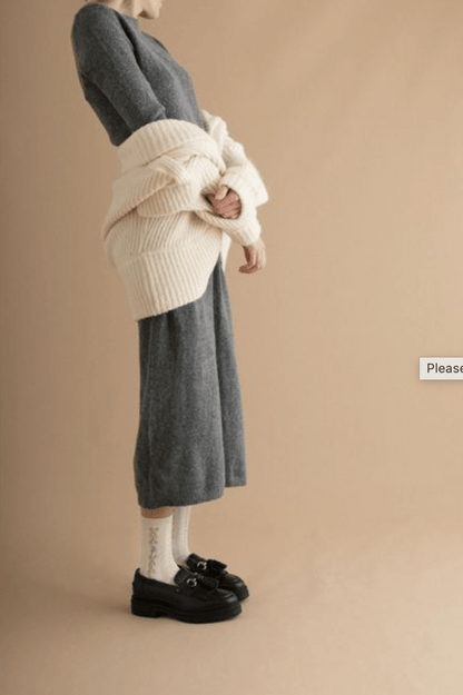 Collégien Magnolia Jacquard Flower Ankle Socks – Doux Agneaux Collégien