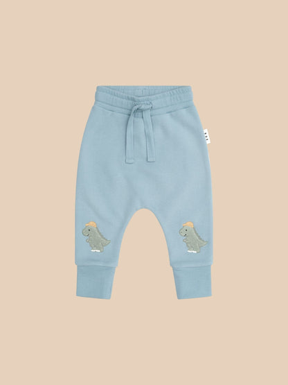 Huxbaby CONSTRUCTION DINO DROP CROTCH PANT Huxbaby