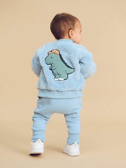 Huxbaby CONSTRUCTION DINO DROP CROTCH PANT Huxbaby