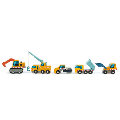 Construction Site Tender Leaf Toys