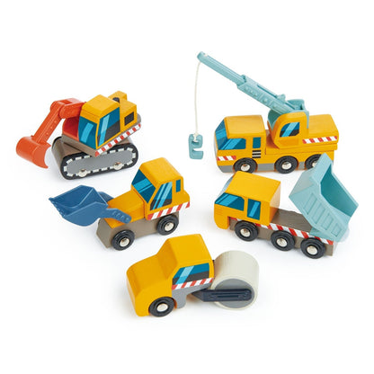 Construction Site Tender Leaf Toys