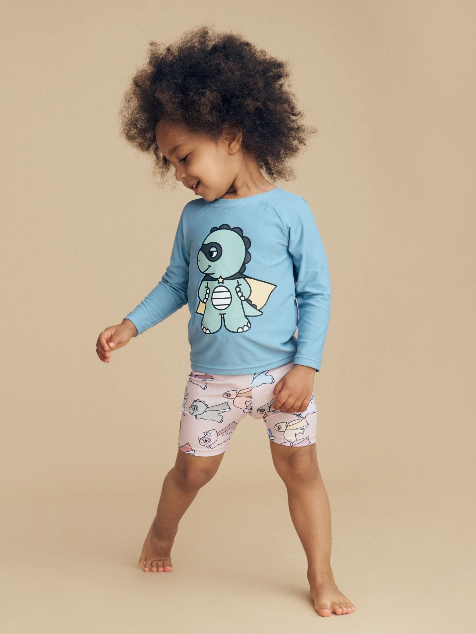 Huxbaby Dino Hero Rashguard Huxbaby