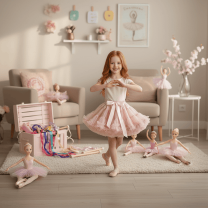 DOLLY by Le Petit Tom ® DOROTHY in the land of DOLLS pettiskirt ballet pink DOLLY ®