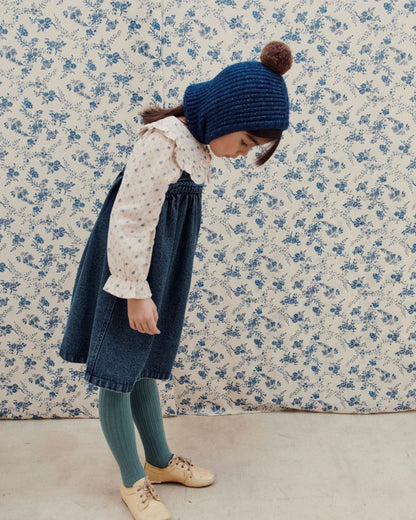 Emile et Ida Cagoule Pompom – Bleu Emile et ida