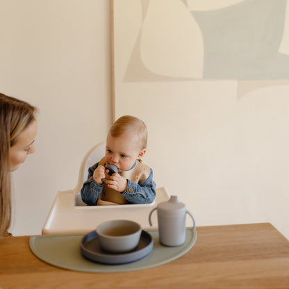 Silicone Baby Bib mushie