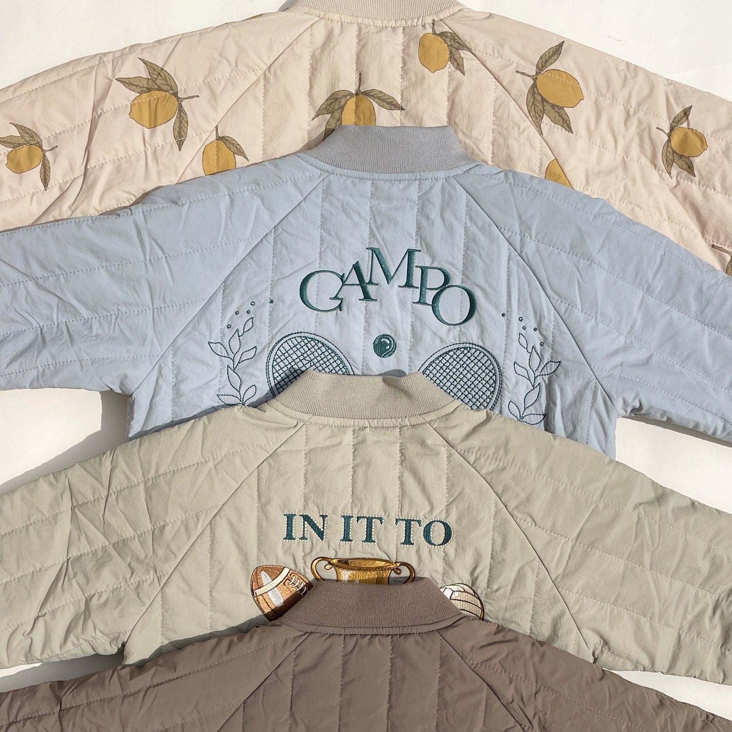 Konges Sløjd Juno Bomber Jacket - Mon Grand Citron