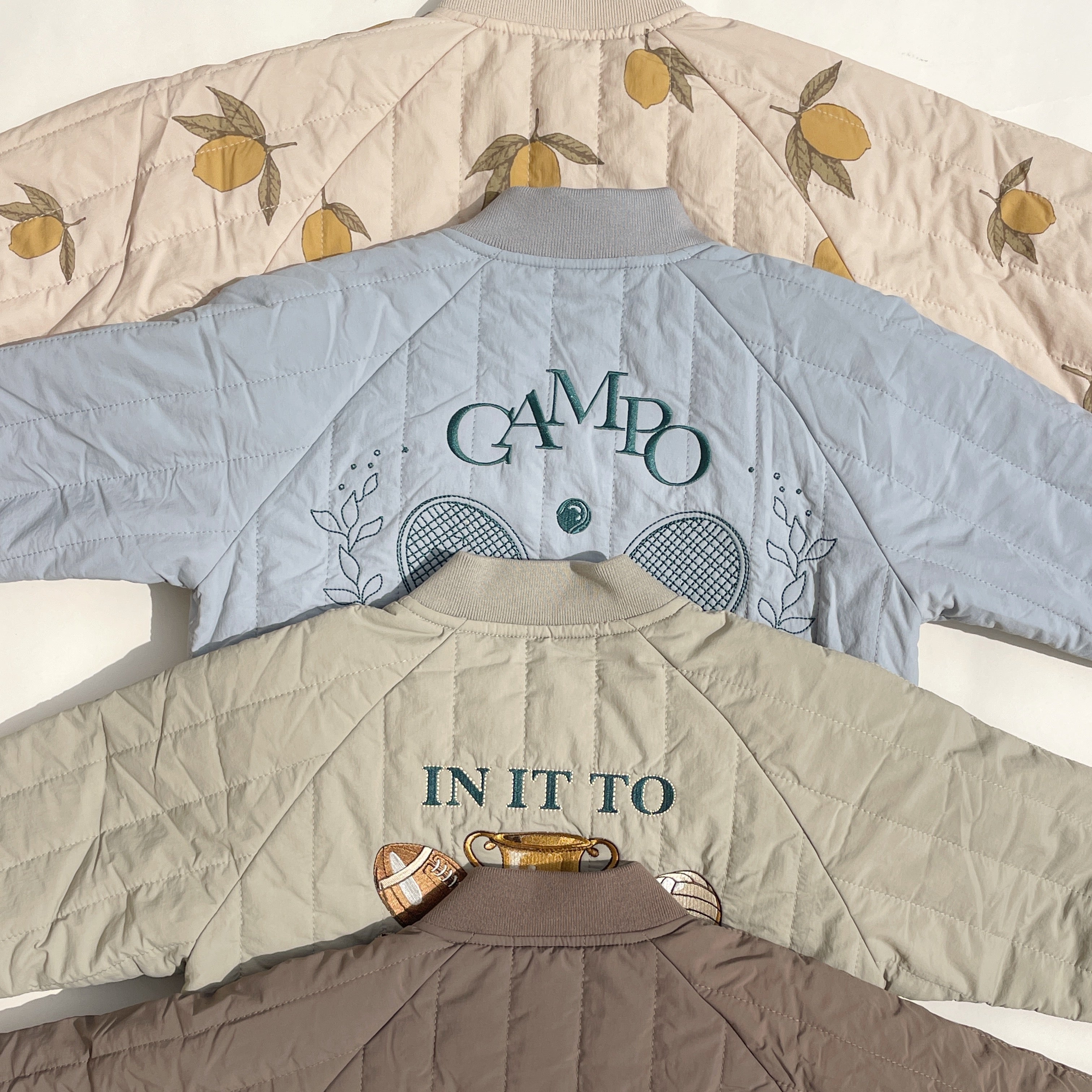 Konges Sløjd Juno Bomber Jacket - Mon Grand Citron
