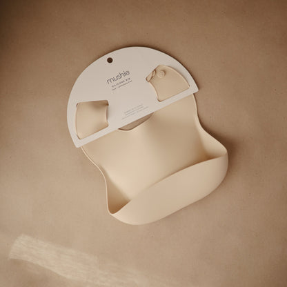 Silicone Baby Bib mushie