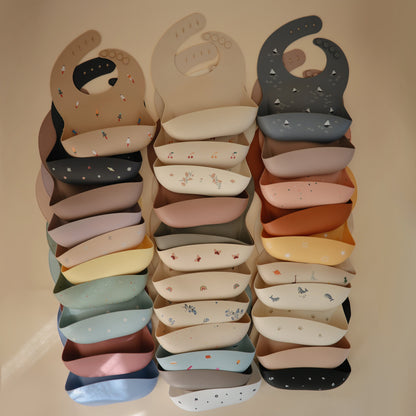 Silicone Baby Bib mushie
