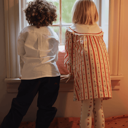 Flöss Noelle Dress – Holiday Stripe Flöss