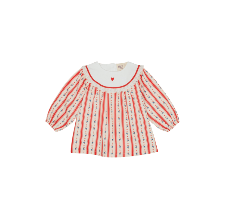 Flöss Noelle Dress – Holiday Stripe Flöss