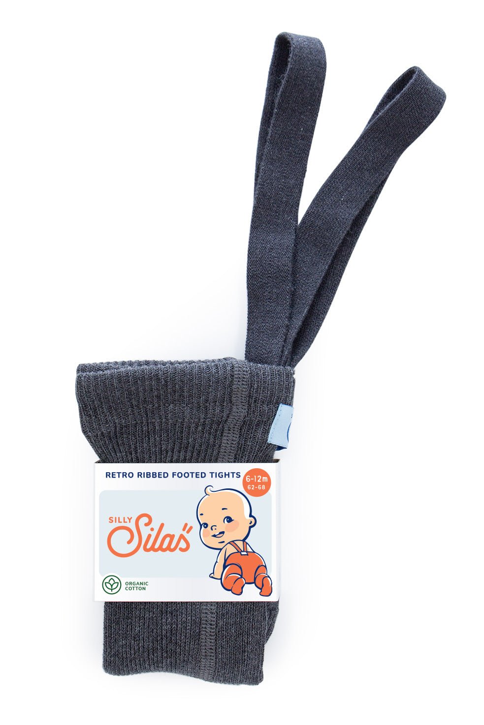 Silly Silas Footed Dark Grey Blend Silly Silas