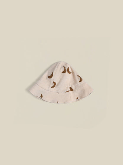 Gold Midnight Terry Bucket Sun Hat Organic Zoo