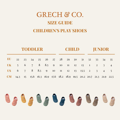 GRECH &amp; CO. Play Shoes | Recycled Mesh - Sienna Gingham Grech &amp; Co
