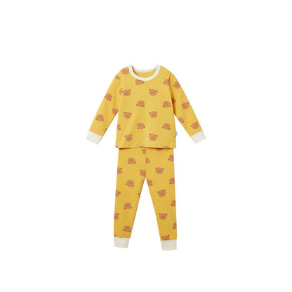 Grosmimi - BabyRabbit Teddy Bear Long Sleeve Set: Pink Grosmimi
