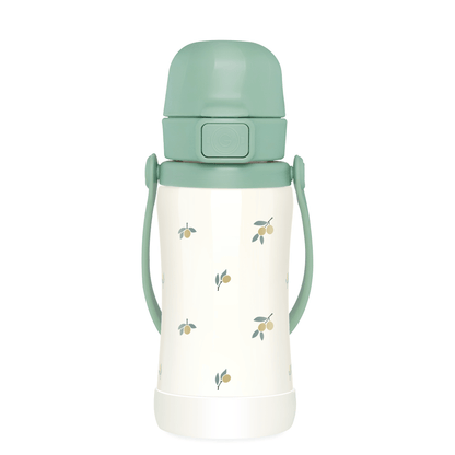 Grosmimi Stainless Steel Tumbler - 10oz (300ml): Olive Pistachio Grosmimi