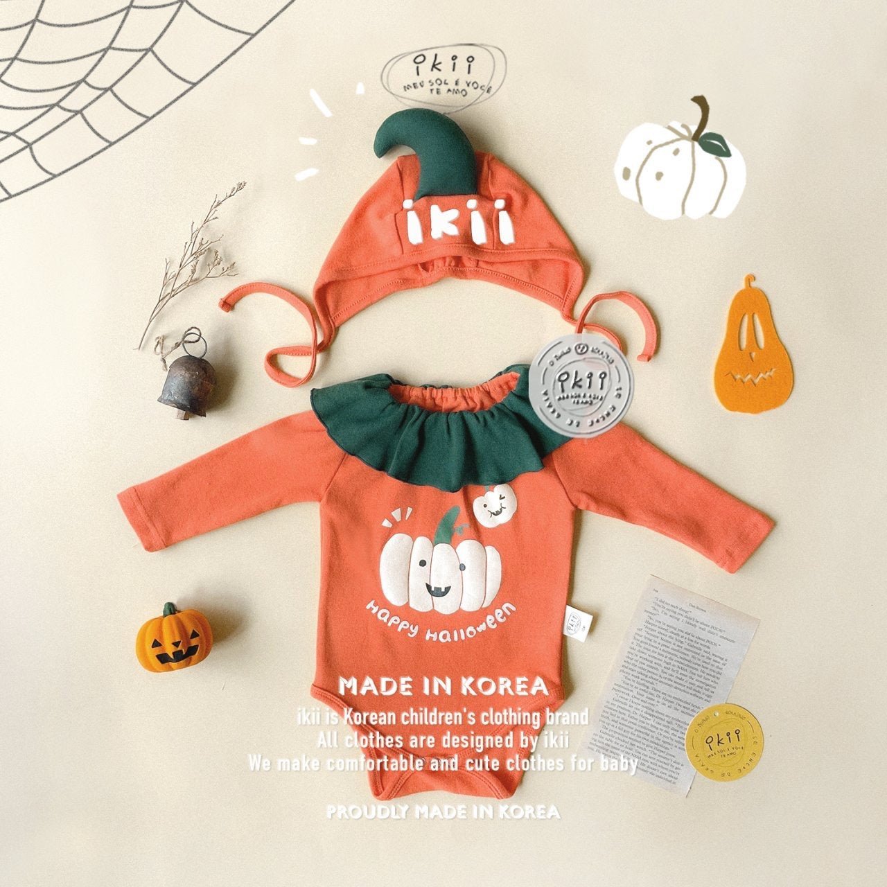 Halloween Happy pumpkin 2 set ikii