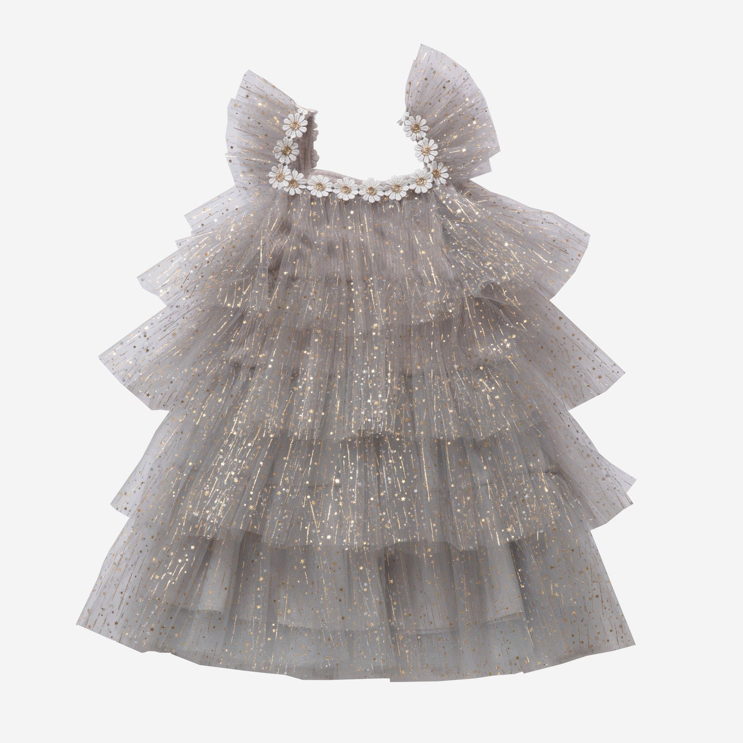 Harper Layered Dress - White Petite Hailey