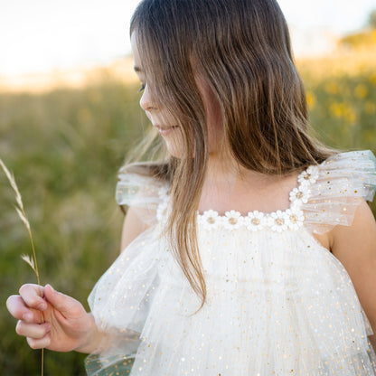 Harper Layered Dress - White Petite Hailey