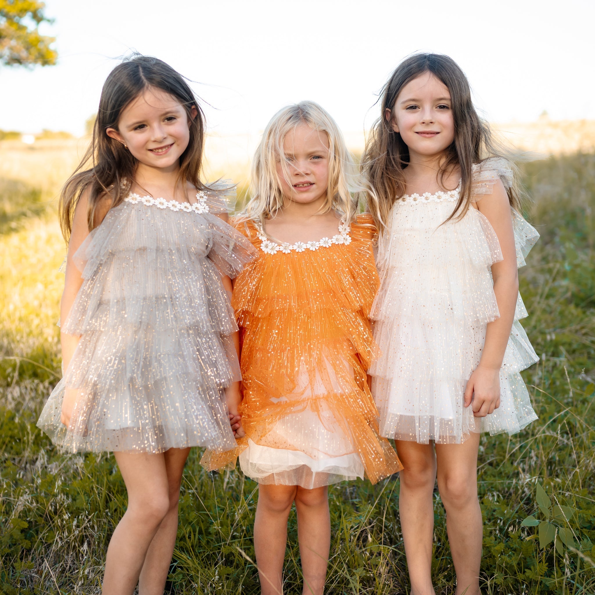 Harper Layered Dress - White Petite Hailey