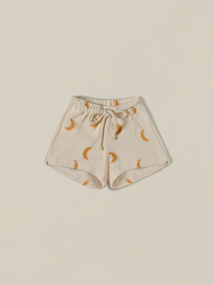 Organic Zoo Honey Midnight Terry Rope Shorts Organic Zoo