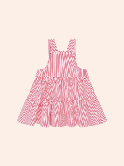 Huxbaby Classic Stripe Tiered Pinafore Huxbaby
