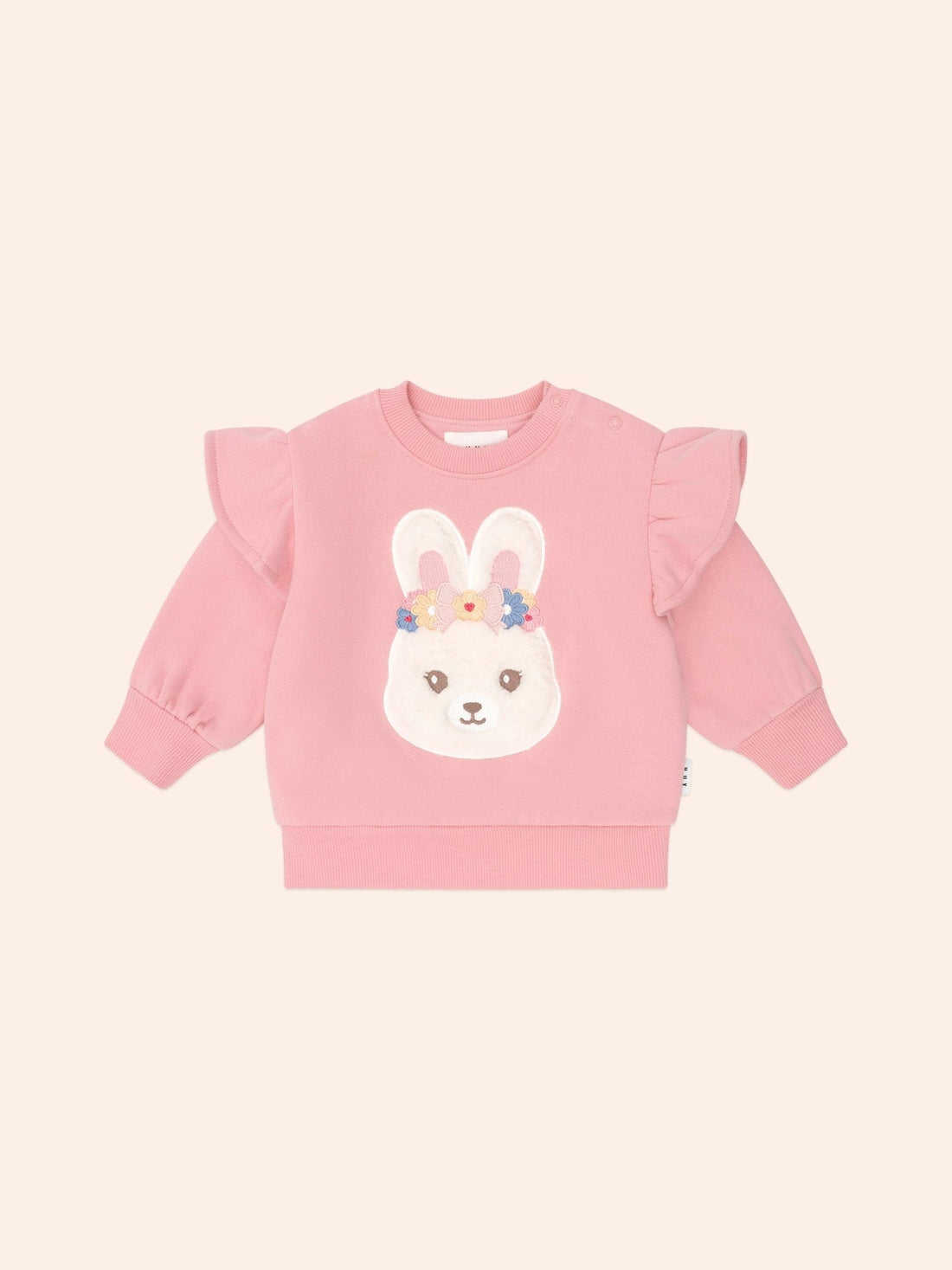 Huxbaby Flower Field Bunny Sweatshirt Huxbaby