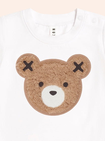 Huxbaby Furry Huxbear White Tee Huxbaby